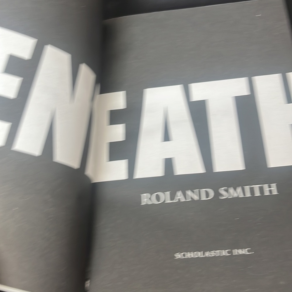 Book. Beneath by Roland smith - Picture 4 of 4